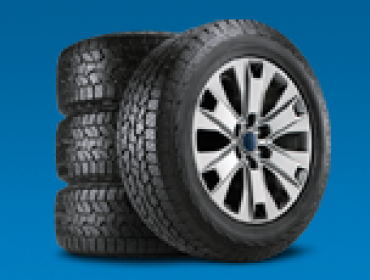 Get a $70 rebate by mail or earn 30,000 FordPass™ Rewards bonus Points when you buy four select tires.*
